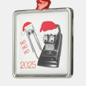 Santa Stapler Merry Christmas Ornament (Links)