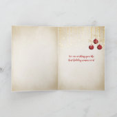 Santa Starfish met vakantiebericht op fles Kaart (Binnen)