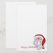 Santa Stationery Briefpapier (Voorkant / Achterkant)