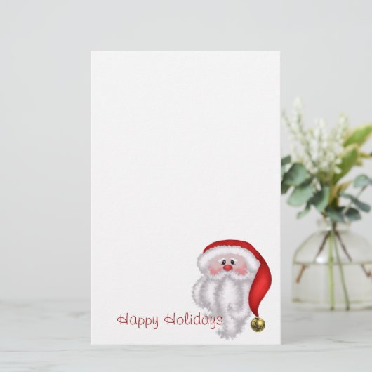 Santa Stationery Briefpapier (Staand voorkant)