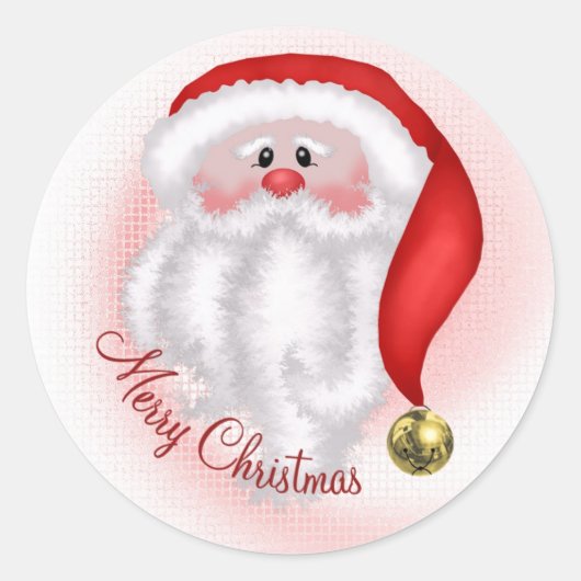 Santa Sticker (Voorkant)