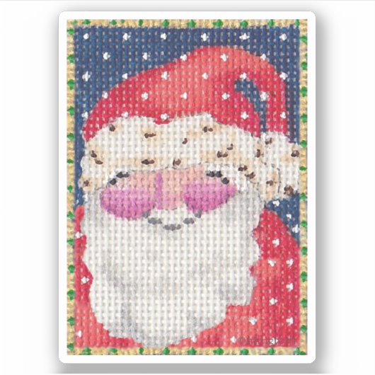 Santa Sticker (Voorkant)