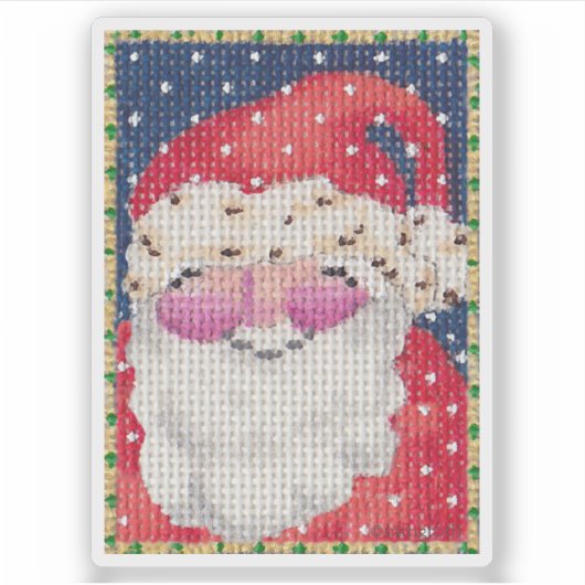 Santa Sticker (Voorkant)