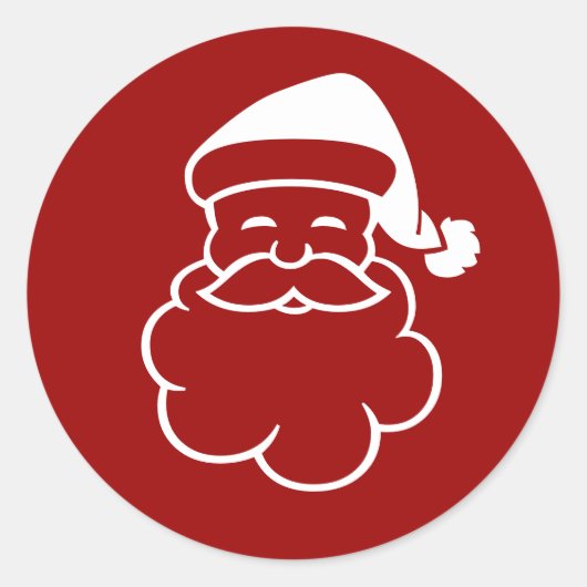 santa sticker (Voorkant)