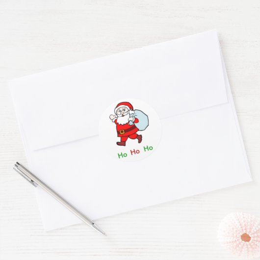 Santa Sticker (Envelop)