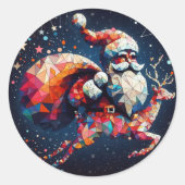 Santa Sticker (Voorkant)