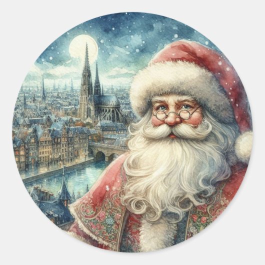 Santa Sticker (Voorkant)