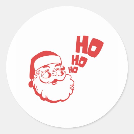 Santa Sticker (Voorkant)