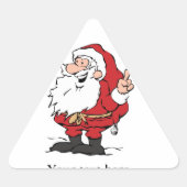 Santa sticker (Voorkant)