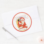  Santa Stickers (Envelop)