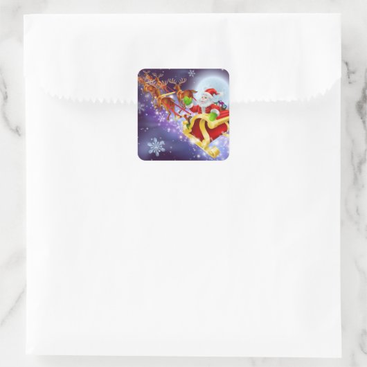 Santa Stickers (Tas)
