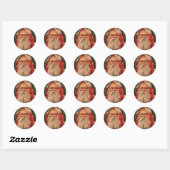 Santa Stickers (Vel)