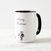 Santa  stijl New York City kerst Mok (Voorkant rechts)