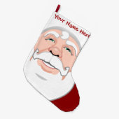 Santa Stocking persoonlijke kerstcadeautjes Grote Kerstsok (Voorkant (Hangend))