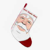 Santa Stocking persoonlijke kerstcadeautjes Kleine Kerstsok (Voorkant (Hangend))