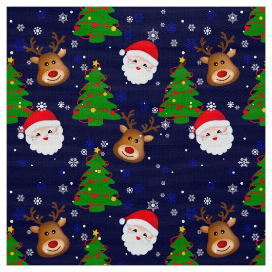 Santa stof polyester poplin 60" breedte (Swatch)