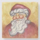 Santa Stone Onderzetter (Voorkant)