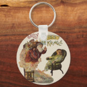 Santa Stories Kris Kringle  Art Print Sleutelhanger (Voorkant)