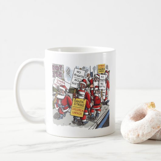 Santa Strike-mok Koffiemok (Met donut)
