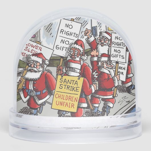 Santa Strike snow globe Sneeuwbol (Voorkant)