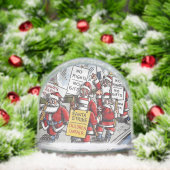 Santa Strike snow globe Sneeuwbol (Kerstmis)