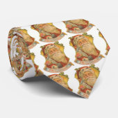 SANTA-STROPDAS VOOR DE FEESTDAGEN STROPDAS (Opgerold)