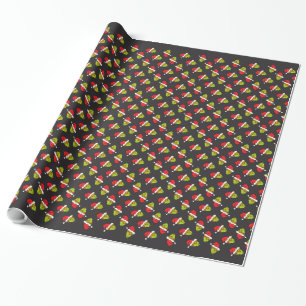 Santa Sugar Cadeaupapier