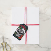Santa Sugar Skull Cadeaulabel (Met Touw)