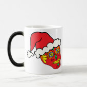 Santa Sugar Skull Magische Mok (Links)