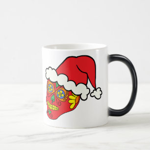 Santa Sugar Skull Magische Mok