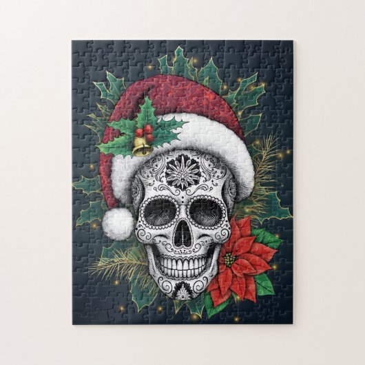 Santa Suiker Schedel Legpuzzel (Verticaal)