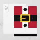 Santa Suit Briefkaart (Voorkant / Achterkant)