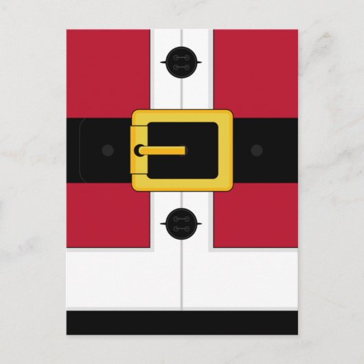 Santa Suit Briefkaart (Voorkant)