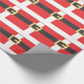 Santa Suit Cadeaupapier (Hoek)