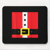 Santa Suit Christmas Funny Cute  Muismat (Voorkant)