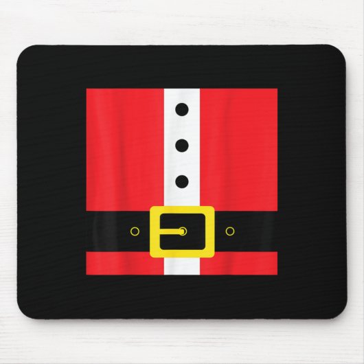 Santa Suit Christmas Funny Cute  Muismat (Voorkant)