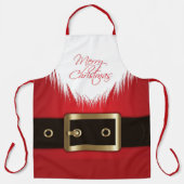 Santa Suit en Beard Schort (Voorkant)