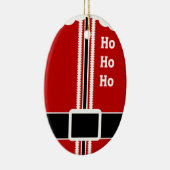 Santa Suit Keramisch Ornament (Rechts)