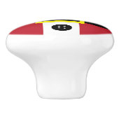 Santa Suit Keramische Knop (Zijkant)