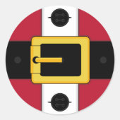 Santa Suit Kerst sticker Sheet (Voorkant)