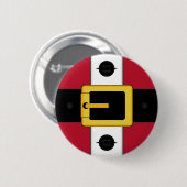 Santa Suit kerstButton Badge Ronde Button 5,7 Cm (Voorkant /achterkant)