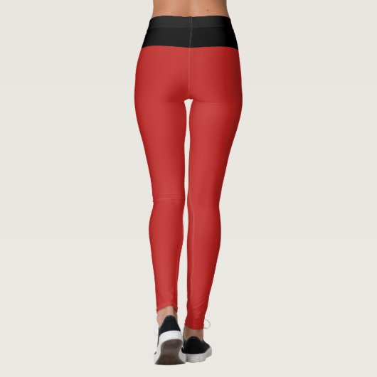 Santa Suit-Leggings Leggings (Achterkant)