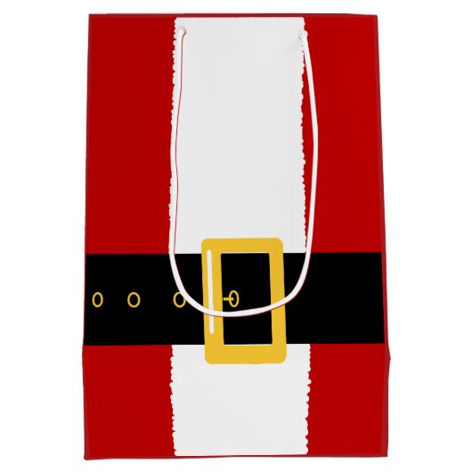 Santa Suit met Kerstmis Med GB Medium Cadeauzakje (Achterkant)