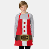 Santa Suit Schort (Gedragen)