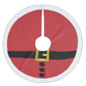 Santa Suit Tree Skirt Kerstboom Rok (Voorkant)