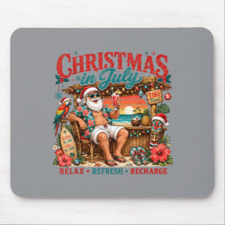 Santa Summer Holiday Relax Refresh Recharge Mom Muismat