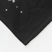 Santa Sunflower Christmas Tree Xmas Lights Santa S Fleece Deken (Hoek)