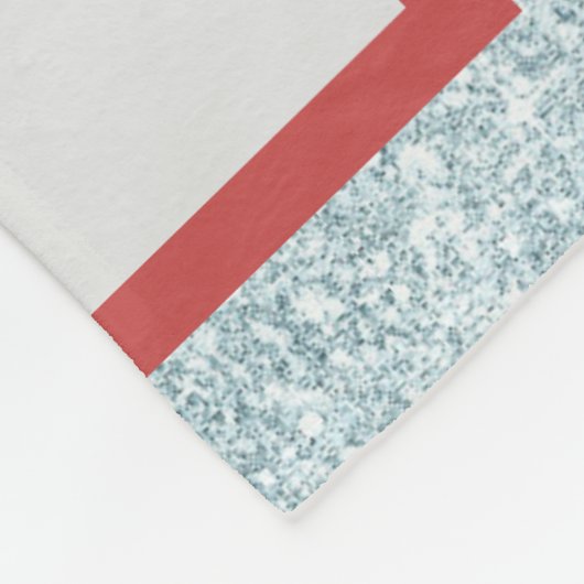 Santa Surname Year Keepomwille Fleece Deken (Hoek)