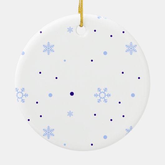 Santa T 45-47 Kerstversiering Keramisch Ornament (Achterkant)