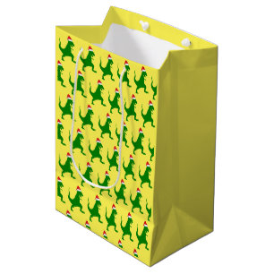 Santa T-Rex Medium Cadeauzakje